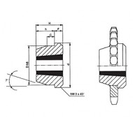 Piasta pośrednia TAPER LOCK 1210